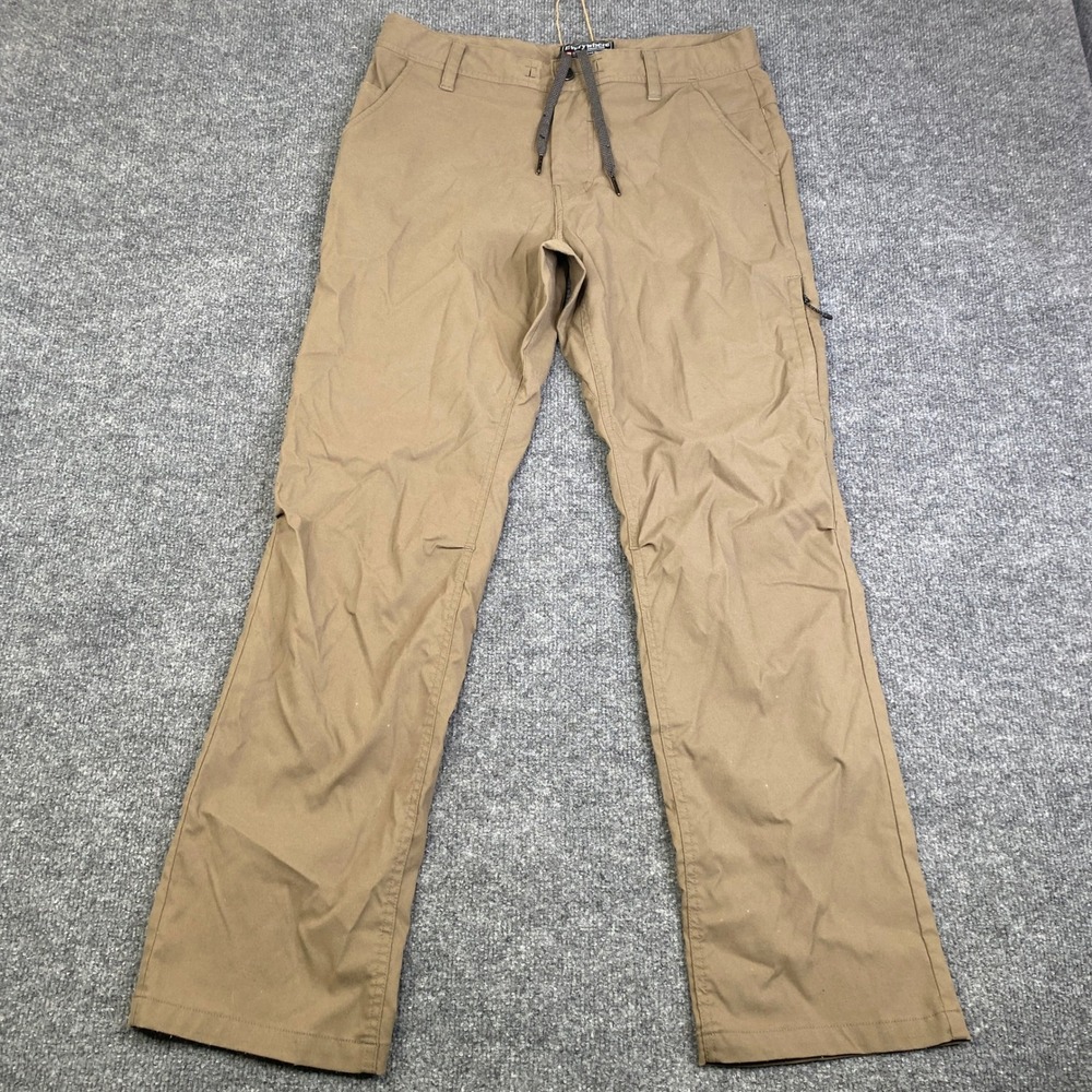 686 Everywhere Collection Mens Relaxed Fit Technical Pants Tan Khaki W30 L30